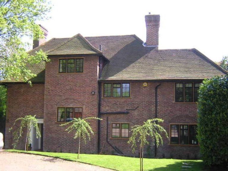 Exterior of Large Redbrick House