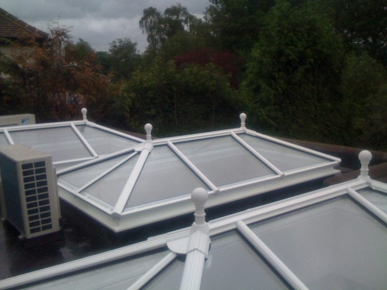 Top View of Conservatory Skylight